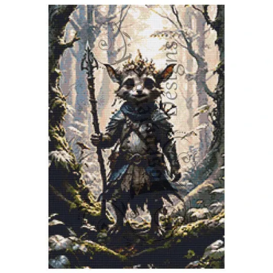 Afbeeldingen van Jager uit het bos - Diamond painting - Josephiena.nl - DP-094