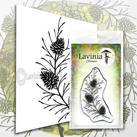 Afbeeldingen van Fir Cone Branch - Lavinia Stamps - LAV580