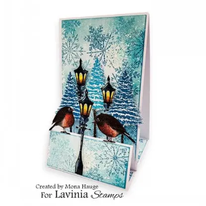 Afbeeldingen van Snowy Fir tree - Lavinia Stamps - LAV930
