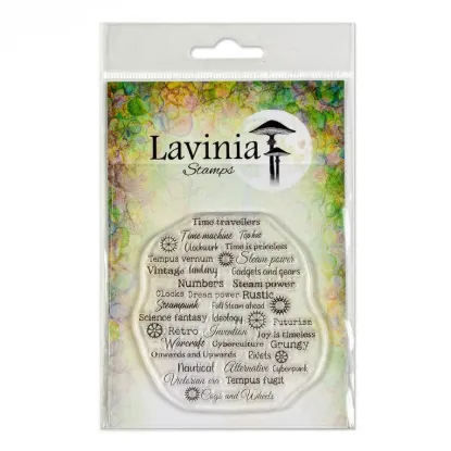 Afbeeldingen van Steampunk Script - Lavinia Stamps - LAV782