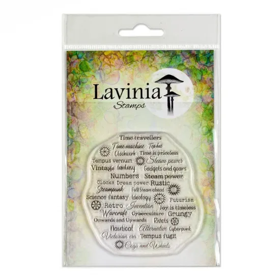 Afbeeldingen van Steampunk Script - Lavinia Stamps - LAV782