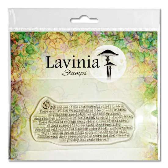 Afbeeldingen van Wise Owl - Lavinia Stamps - LAV817