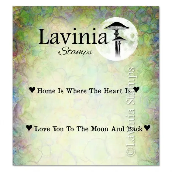 Afbeeldingen van Words from the Heart - Lavinia Stamps - LAV860