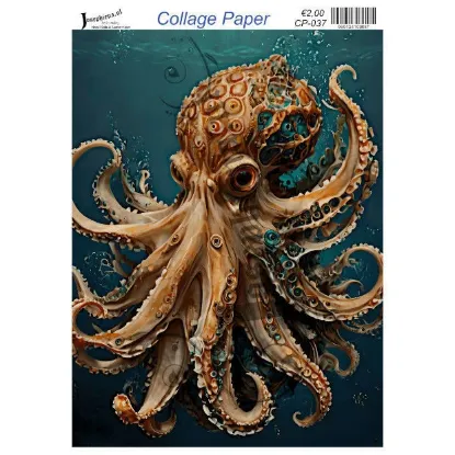 Afbeeldingen van Oktoop - Josephiena's collagepapier - CP-037