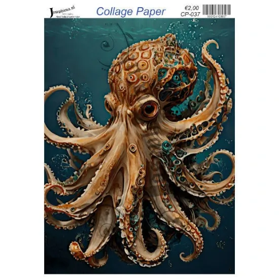 Afbeeldingen van Oktoop - Josephiena's collagepapier - CP-037