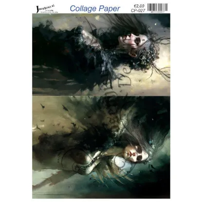 Afbeeldingen van Sfeervolle portretten - Josephiena's collagepapier - CP-027