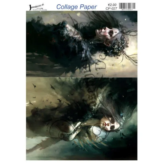 Afbeeldingen van Sfeervolle portretten - Josephiena's collagepapier - CP-027
