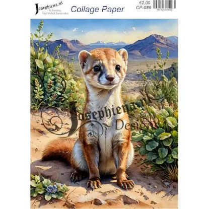 Afbeeldingen van Fret - Josephiena's collagepapier - CP-089