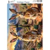 Afbeeldingen van Woestijnkonijn - Josephiena's collagepapier - CP-084