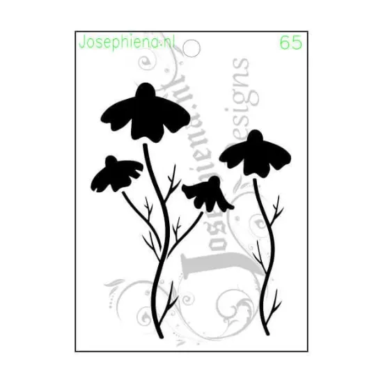 Afbeeldingen van Kamille - Stencil van Josephiena`s - A6S065