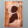 Afbeeldingen van Man silhouet - Stencil van Josephiena`s - A6S072