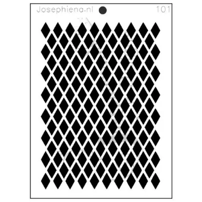 Afbeeldingen van Patroon 101 - Josephiena's stencil A5 - A5S101