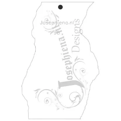 Afbeeldingen van Randen - Josephiena's stencil A5 - A5S095
