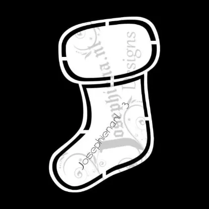 Afbeeldingen van Sok - Kaart-sjabloon - Josephiena`s Design - C3