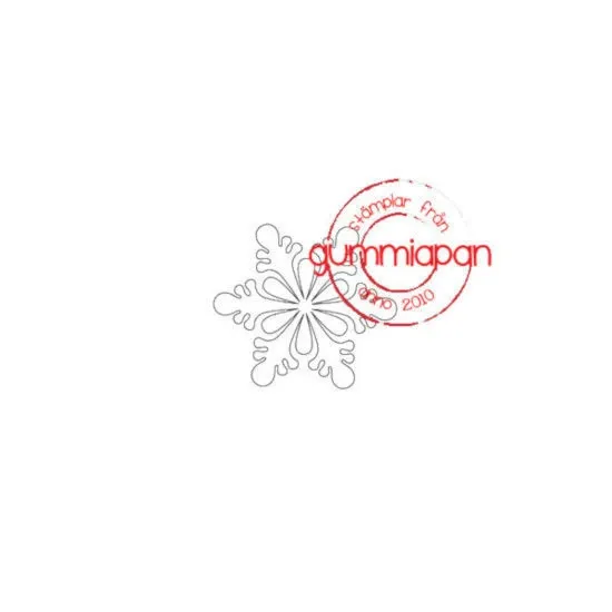 Afbeeldingen van Sneeuwvlok - stempel