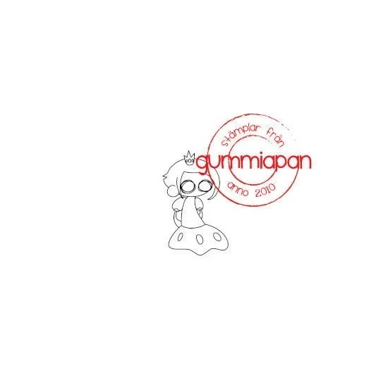 Afbeeldingen van Prinses - stempel