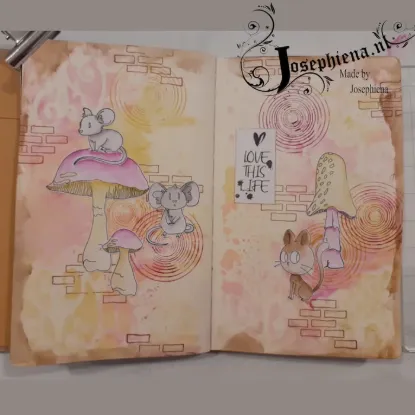 Afbeeldingen van Kitty Kat van de zijkant - stempel