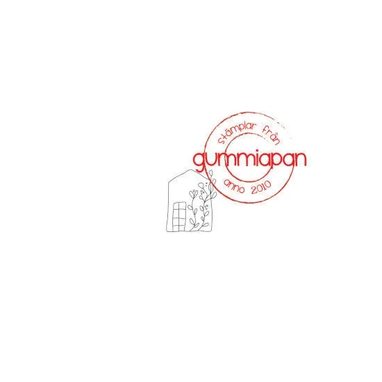 Afbeeldingen van Greenhouse Österlen - stempel - Gummiapan