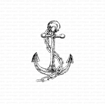Afbeeldingen van Anker - stempel - Gummiapan