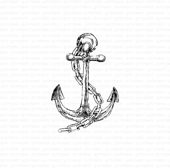 Afbeeldingen van Anker - stempel - Gummiapan