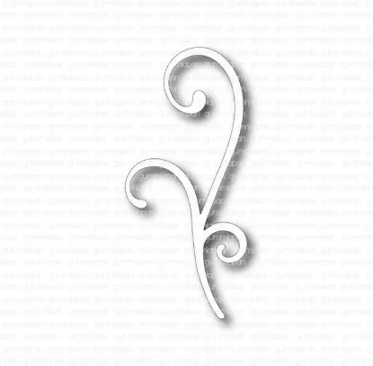 Afbeeldingen van Kleine swirl - stans - Gummiapan