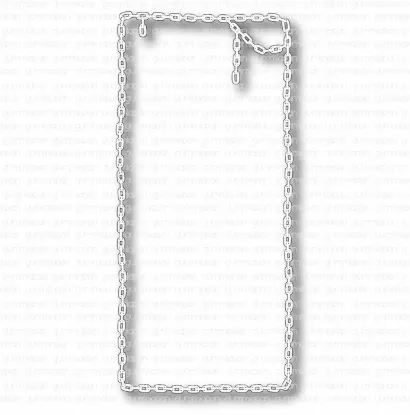 Afbeeldingen van SlimLine-ketting van Gummiapan - stans