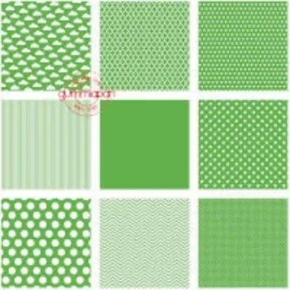 Afbeeldingen van Helder groen serie - papier