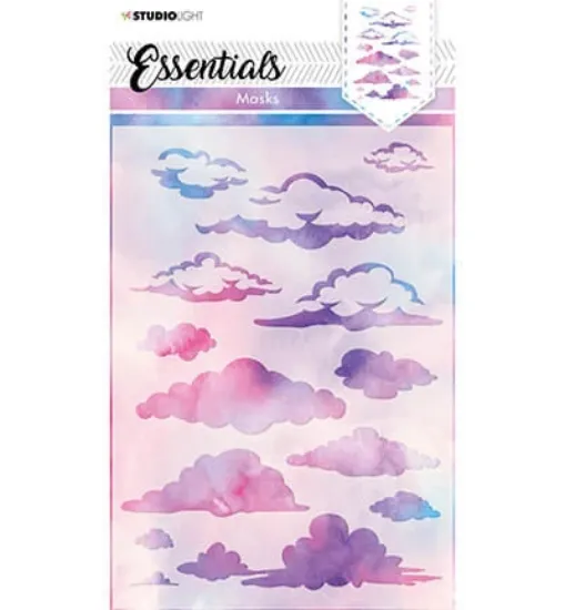 Afbeeldingen van StudioLight Mask Background clouds Essentials nr.29 - ES-MASK29