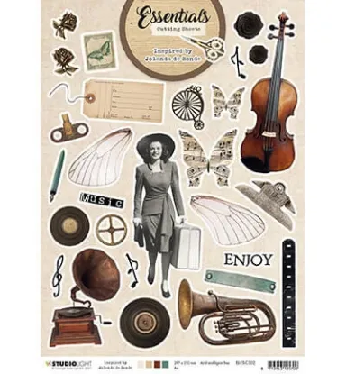 Afbeeldingen van Cutting Sheet Essentials By Jolanda de Ronde nr.2