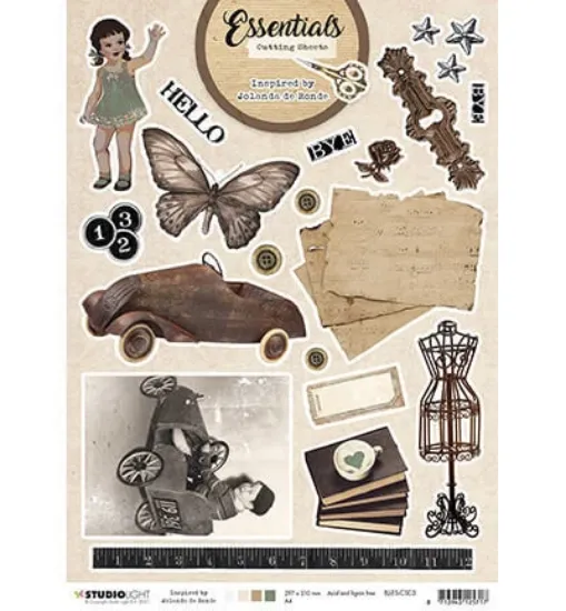 Afbeeldingen van Cutting Sheet Essentials By Jolanda de Ronde nr.3