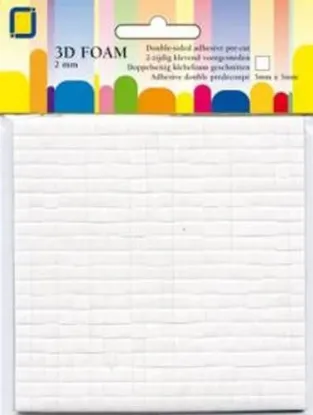 Afbeeldingen van JeJe Foam dots 2 X 5 x 5 mm 1 PK 3.3100