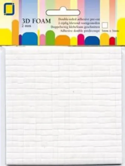 Afbeeldingen van JeJe Foam dots 2 X 5 x 5 mm 1 PK 3.3100