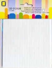 Afbeeldingen van JeJe Foam dots 1,5 X 5 x 5 mm 1 PK 3.3115