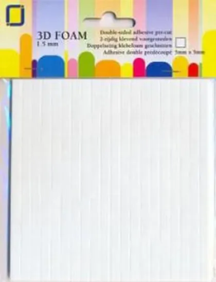 Afbeeldingen van JeJe Foam dots 1,5 X 5 x 5 mm 1 PK 3.3115