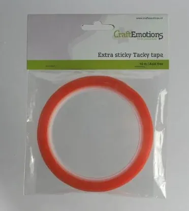 Afbeeldingen van CraftEmotions Extra sticky tape 3 mm
