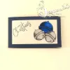Afbeeldingen van Marine Blauw - Strook-papier