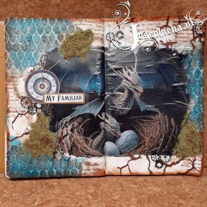 Afbeeldingen van Art Journal pagina: My Familiar