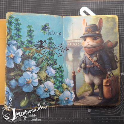Afbeeldingen van Art Journal pagina: Nature