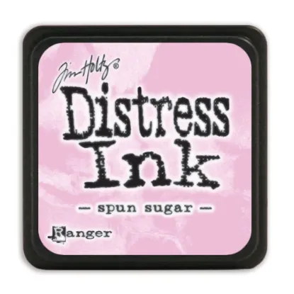 Distress ink, pink, tim holtz, spun sugar,
