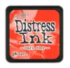 Distress ink, tim holtz, rood, red,
