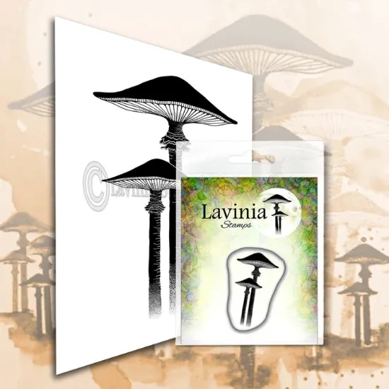 Afbeeldingen van Mini Meadow Mushroom - Lavinia Stamps - LAV561