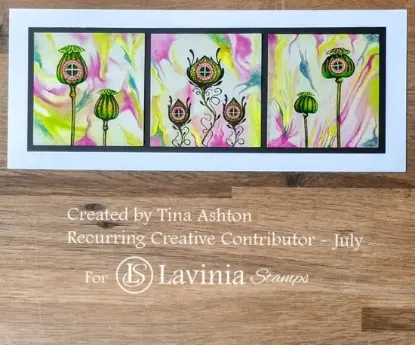 Poppy Dwellings - Lavinia Stamps - LAV988