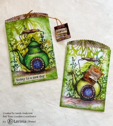 Tea Leaf Dwelling - Lavinia Stamps - LAV994