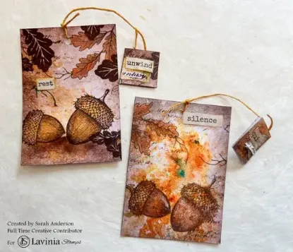 White Oak Leaf - Lavinia Stamps - LAV997