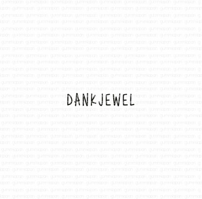Picture of Dankjewel - tekst-stempel - Gummiapan