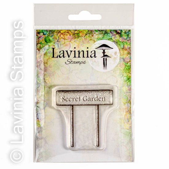 Secret Garden Sign - Lavinia Stamp - Lav746