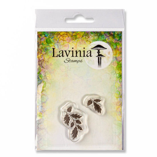 Oak Leaf Flourish - Lavinia Stamps - LAV760