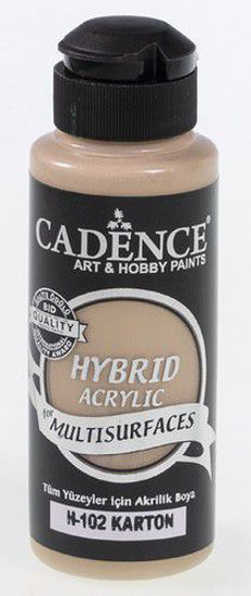 Karton bruin - Cadence Hybride acrylverf