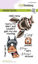 CraftEmotions Clearstamps A6 - Funny Animals 3 van Carla Creaties - set van 9 hoogwaardige clear-stempels met gedetailleerde en grappige afdrukken van dieren.