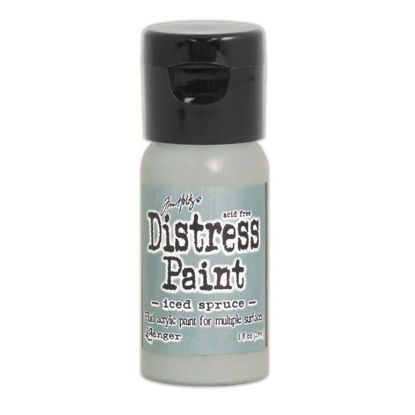 Tim Holtz Distress Flip Top Paint Iced Spruce - TDF53095